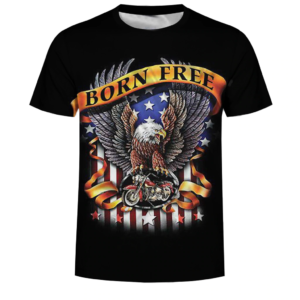America Born Free Eagle T-Shirt
