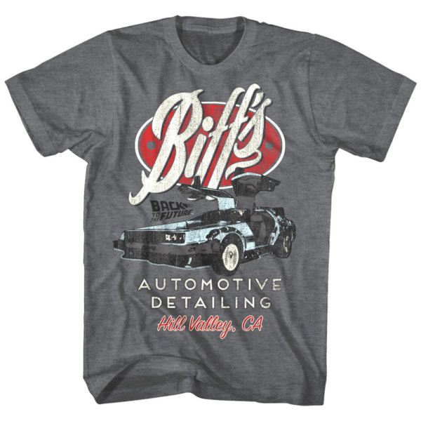 Biffs Auto Detailing Grey T-Shirt