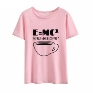 EMC Energy Milk Coffee Pink T-Shirt