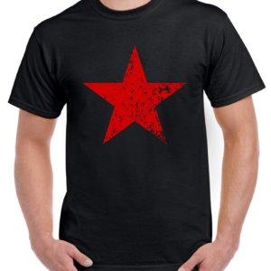 Red Star Black T-Shirt