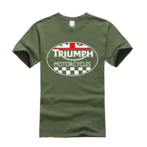 Triumph Motorcycles Summer Army Green T-Shirt