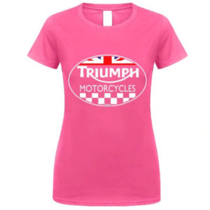 Triumph Motorcycles Summer Pink T-Shirt
